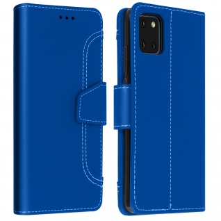 Samsung Galaxy Note 10 Lite Klapphülle mit Portemonnaie Blau
