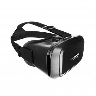VR-Brille 85mm Smartphones, 120° Sichtwinkel, einstellbare Kopfbänder Schwarz