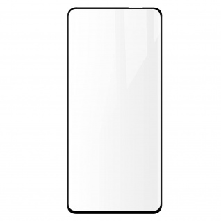 9H Härtegrad Glas-Displayschutzfolie für Vivo X60 Pro Schwarz