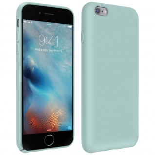 Halbsteife Silikon Handyhülle Apple iPhone 6 Plus / 6S Plus, Soft Touch - Grün