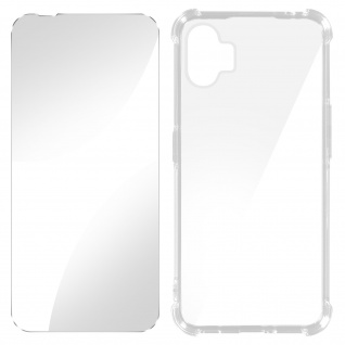 Premium Schutz-Set Nothing Phone 1 Schutzhülle + Folie Transparent