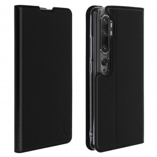 Akashi Flip Cover Geldbörse für Xiaomi Mi Note 10/Note 10 Pro â€? Schwarz