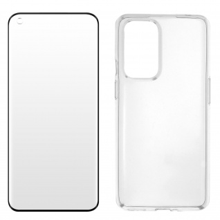 360° Protection Pack für OnePlus 9: Cover + Displayschutzfolie