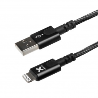 Xtorm Originalkabel Lightning / USB Kabel, Kabellänge: 3m Schwarz