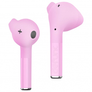 Kabellose Bluetooth-Kopfhörer mit Geräuschminimierung, Defunc Rosa