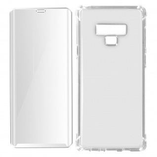 Premium Schutz-Set Samsung Galaxy Note 9 Schutzhülle + Schutzfolie Transparent