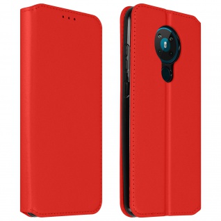 Kunstleder Cover Classic Edition Nokia 5.3 Rot
