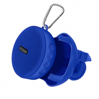 Bluetooth Fahrrad 5W Lautsprecher, IPX7 Wasserdicht IPX7 Blau