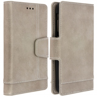 Universal Flip-Cover Brieftasche mit Slide Funktion für 5' bis 5.5' Smartphones
