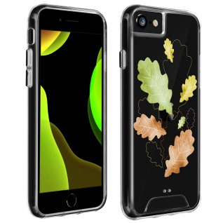 Stoßfeste Handyhülle für iPhone SE 2020 / 8 / 7 / 6S / 6 â€? Herbstlaub Design