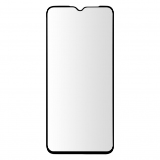 9H Härtegrad Glas-Displayschutzfolie Motorola Moto E7 Schwarz