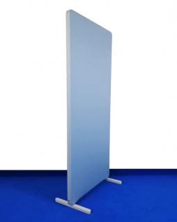 Stellwand Raumteiler Lintex Edge Round Akustik Komfort P Stoff 80 x 180 cm
