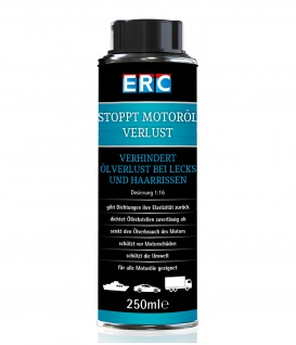 2 x 250 ml ERC Stoppt Motoröl Verlust Ölverlust Motordicht Öl leck Stop