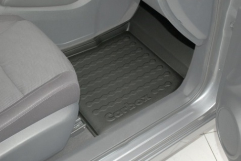 Carbox FLOOR Fußraumschale Gummimatte für Nissan Qashqai 04/2014 vorne rechts