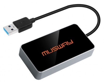 MUSWAY BT Audiostreaming USB Dongle BTA USB Bluetooth und APP Dongle