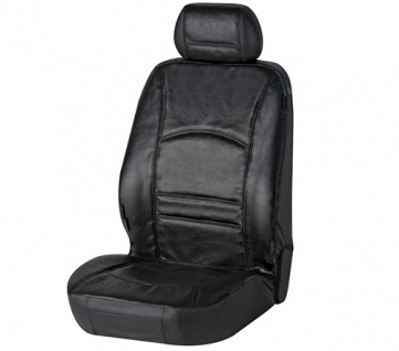 Sitzbezug Sitzbezüge Ranger aus echtem Leder schwarz für Mercedes E-Klasse ?02