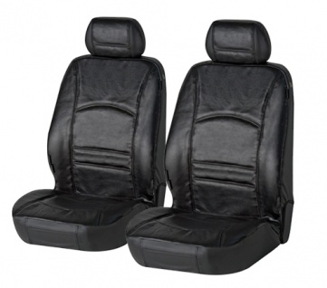 Sitzbezug Sitzbezüge Ranger aus echtem Leder schwarz für BMW Mini Cooper