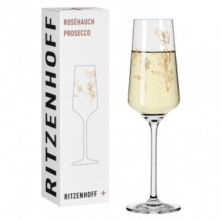 Ritzenhoff Rosé hauch 03 Sektglas, Proseccoglas Orchideen Marvin Benzoni 2020