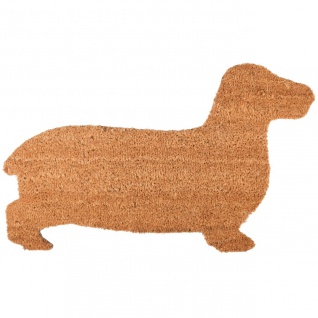 Türmatte, Fußmatte aus Kokos DOG Hund natur 43x74cm Esschert Design