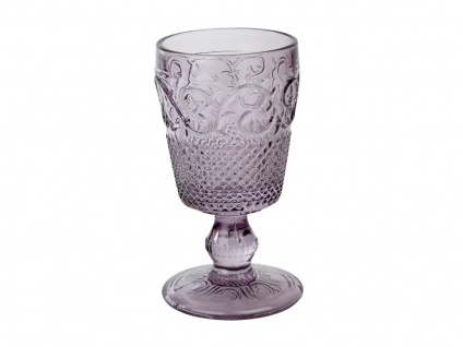 Trinkglas, Kelchglas Katie Alice VINTAGE INDIGO für 250ml lila KitchenCraft WA