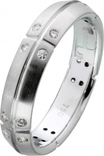 Diamant Ring von Tiffany & Co Weissgold 750/- Brillanten 0, 20 Carat