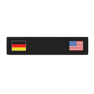 Namensschild Deutschland USA Namenschild Patch mit Namen #38724