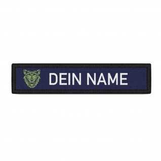 Namenspatch Wolf Personalisiert DEIN NAME Wunschtext Klett Abzeichen Logo#36516