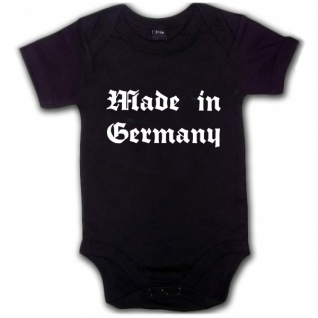 Baby Strampler Made in Germany Deutschland Qualität Siegel Body #5368