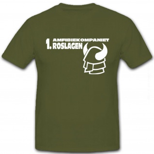 1. Amfibiekompanie Roslagen Kompanie Kustjägarna - T Shirt #8655