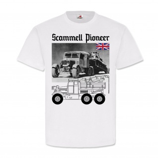 Scammel Pioneer British Army LKW Oldtimer britsche Artillerie T Shirt #25704