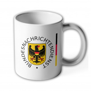 Tasse BND Bundesnachrichtendienst Nachrichten Wappen Abzeichen Logo #17096