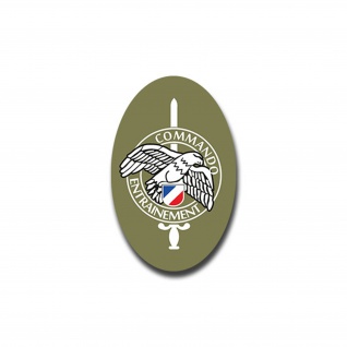 Wappenschild Commando Entrainement Französische Spezialkräfte Kommando  #9283
