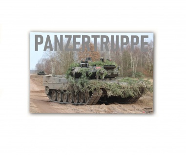 Poster M&N Panzertruppe Bundeswehr Plakt Werbung Leopard Leo2A7 #30296