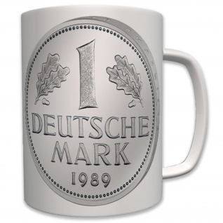 Deutsche Mark D-Mark Geld Währung Münze Sammlung Sammler Bargeld - Tasse #7289