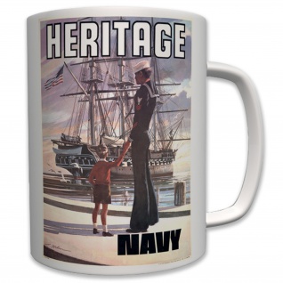 Navy Heritage Tasse #6469