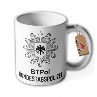 BTPol Bundestagspolizei Parlamentspolizei Tasse #35235