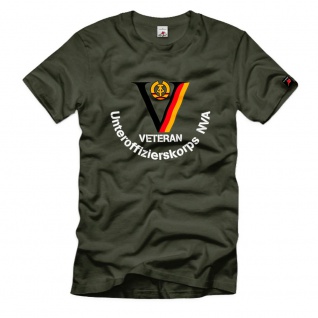 Veteran Unteroffizierskorps NVA Unteroffizier Reservist DDR T Shirt #39018