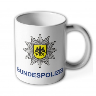 Bundespolizei Bundesgrenzschutz BGS GSG9 Polizei Deutschland BRD Adler Wappen - Tasse #8114