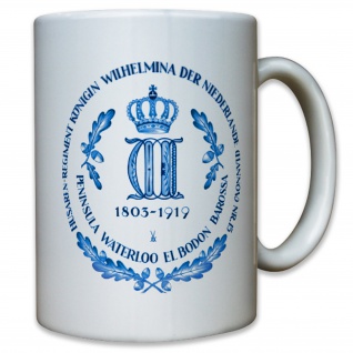 Husaren-Regiment Königin Wilhelmina der Niederlande Hannoversches - Tasse #10592