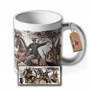 Tasse Lukas Wirp Kavallerie Division Gemälde Becher Pferde #38180