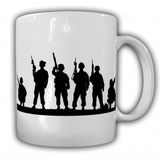 Army Soldier Soldaten Einheit Regiment Militär Military Kaffee Tasse #27612