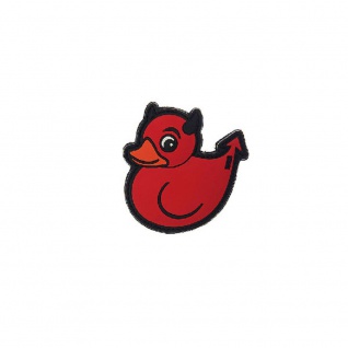 Devil Duck Red Ente Airsoft Alfashirt Emblem 3D Teufel 666 7 x 7 cm #26739