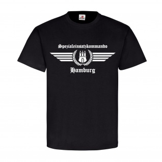 SEK Hamburg Logo Spezialeinsatzkommando Skandal Polizei Symbol T-Shirt#23721