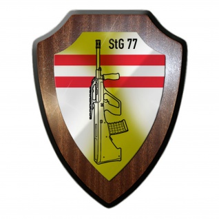 Wappenschild / Wandschild StG 77 Aug Österreich Waffen Gewehr Bundesheer #10178