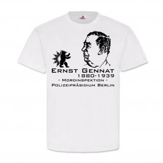 Ernst Gennat Mordinspektion Polizeipräsidium Berlin Erfinder T Shirt #18463