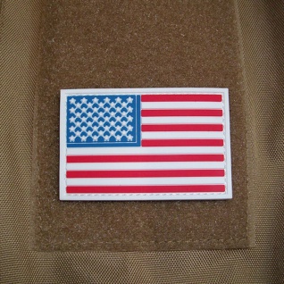 USA United States Fahne Abzeichen Airsoft Legion 3D Rubber Patch 5x8cm #17045