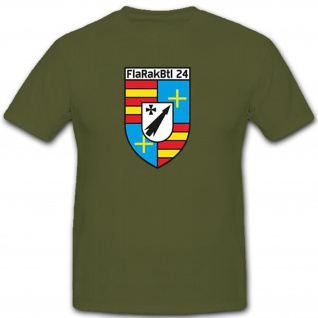 FlaRakBtl 24 Flugabwehr Raketen Bataillon Militär Bundeswehr - T Shirt #10441