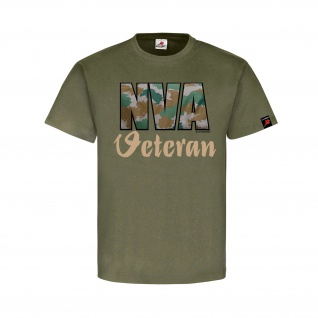 NVA Veteran DDR Soldat Flächentarn Tarn Fan - T Shirt #26884