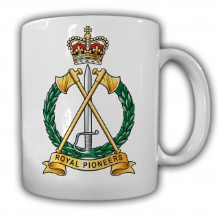 Royal Pioneer Corps Königliches Pionierkorps British Army Kaffee Tasse #27603