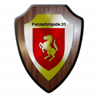 Panzerbrigade 20 PzBrig Einheit Militär Wappen Wappenschild #19808